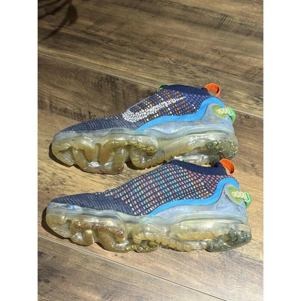 Nike Air baporMax 2020 flyknit multicolor CJ6740-400 Size 7 Men’s